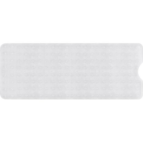 Alfombra antideslizante para ba帽era AWD INTERIOR 1600, transparente, larga, 90 x 40 cm, PVC (1/4)