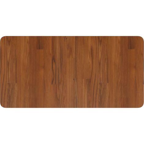 Comptoir de salle de bain Marron foncé 80x40x2,5 cm Bois traité (1/4)