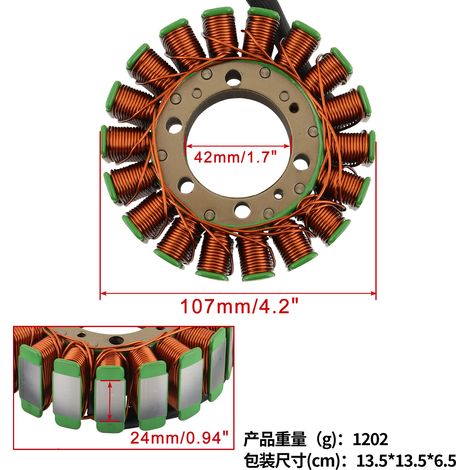Ignition coil stator CBR900 900RR Fireblade 1993-1995 31120-MAT-004 (1/4)