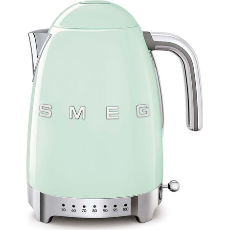 Hervidor Smeg con Control de Temperatura Verde 1.7L