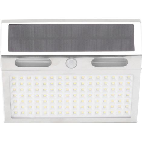 Applique murale solaire à détecteur de mouvement IP65 étanche, 112 LED, pour portail de jardin (1/5)