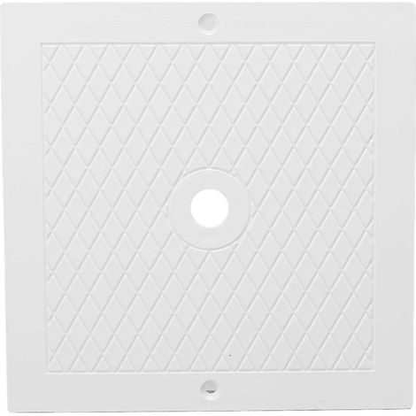 Couvercle de rechange robuste en plastique pour skimmer de piscine carré de 25 à 26 pouces (25-26), compatible avec les piscines enterrées et hors sol. (1/4)