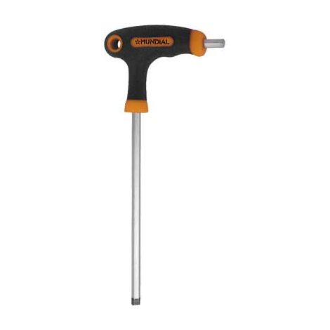 CHIAVE MASCHIO ESAGONALE CON IMPUGNATURA A T  2 mm     KENDO