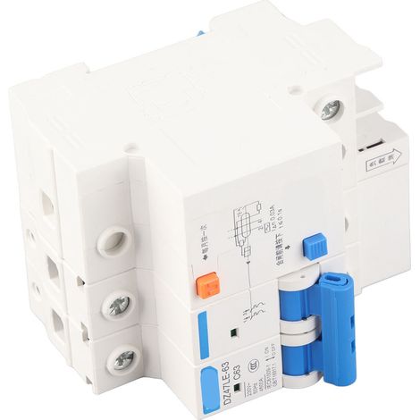 Disjoncteur différentiel DZ47LE-63 2p N C63 230 V 63 A 30 mA (1/5)