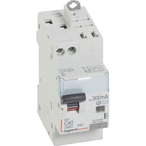 Differentieel Automaat DX3 1P+N Karakteristiek C 40A 300mA 6kA - LEG410837