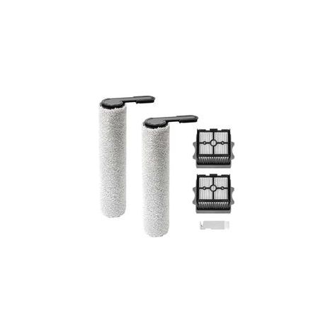 Ersatzbürstenwalze für Tineco Floor One Stretch S6/Switch S6/S7 Stretch Ultra/S6 Stretch Lite/S9 Artist/i6 Stretch/i5 Stretch, Zubehör: 2 Walzen, 2 Filter, 1 Reinigungsbürste (1/4)