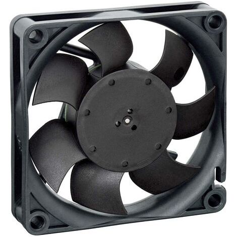 Ventilateur axial EBM Papst 714F 9292504007 24 V/DC 43 m³/h (L x l x H) 70 x 70 x 15 mm 1 pc(s) R582701 (1/3)