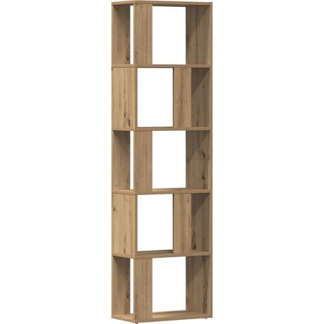 Maison Exclusive - Bücherschrank Artisan-Eiche 45x24x159 cm Holzw