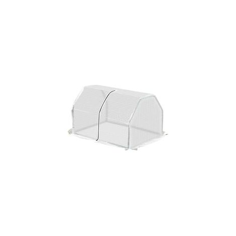 Mini serre en aluminium, résistante aux UV, 99 x 71 x 60 cm, pour tomates et plantes de jardin. (1/5)