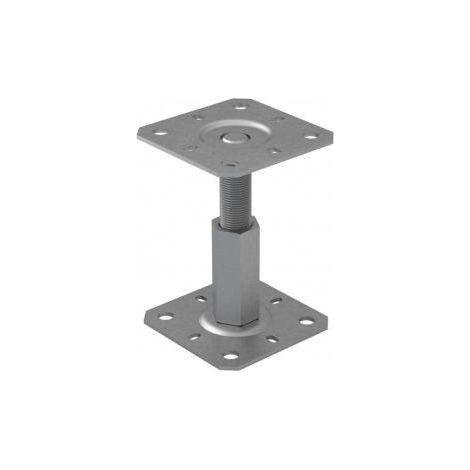 Pied de poteau réglable Avec FIXATIONS 130X130