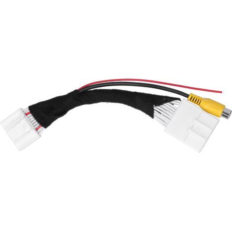 Câble de connexion pour caméra de recul 24 broches, Câble vidéo RCA de caméra de recul, Câble adaptateur pour caméra de recul pour Renault (1/5)