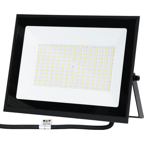 Faro proiettore Led Slim 100W Nero da esterno IP65 Bianco freddo 6500K Aigostar (1/5)