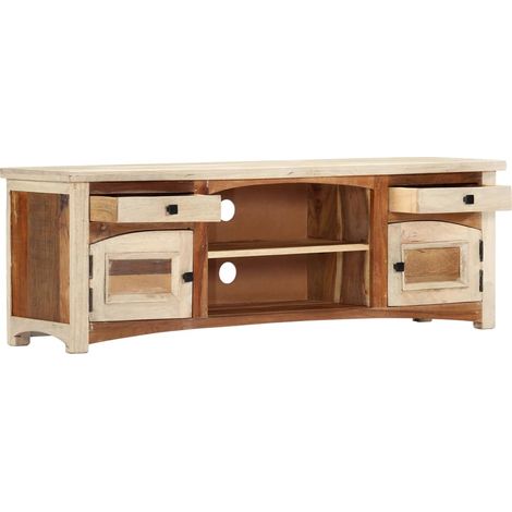 Maison Exclusive - TV-Schrank 120x30x40 cm Altholz Massiv