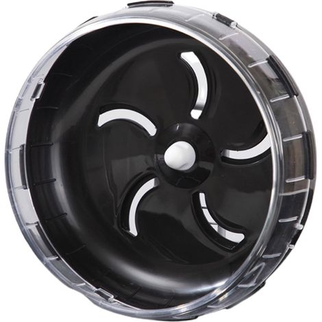 Roue D Exercice Pour Rongeurs - Silencieuse - Antidérapante - Diamètre 21 5 Cm - Pour Hamster Chinchilla Gerbille Hérisson Souris - 1 Pièce (1/5)