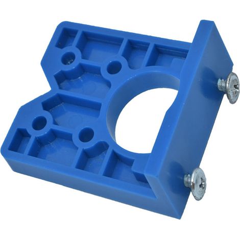 Kit de gabarit de positionnement de charnière invisible, gabarit de perçage de charnière en ABS, comprend une scie cloche réglable et tranchante de 35 mm.