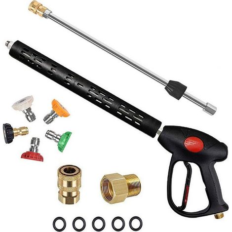 Pistolet à eau haute pression  M22-14 pour le lavage de voiture, pistolet à eau multifonctionnel 3 en 1 pour une utilisation domestique (1/2)