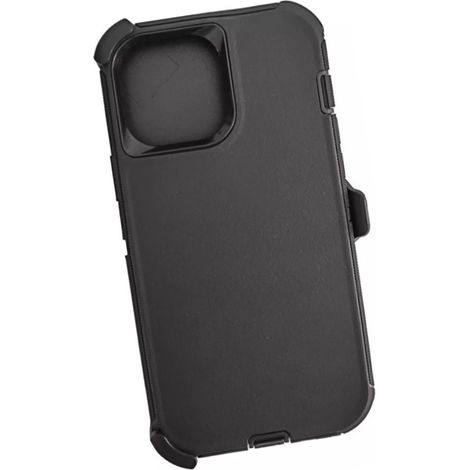 Étui de protection intégrale antichoc Defender avec clip ceinture pour iPhone 13 Pro Max (1/5)