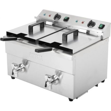 Friteuse à induction 2 x 7,5 Litres, 6000 W, 220 V - MONO (1/5)