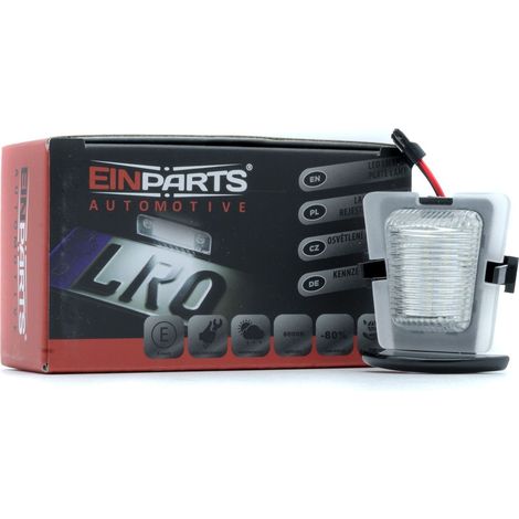 Luce targa a LED 6000K bianco freddo 12V CANBUS per Jeep Wrangler 2007-2018 (1/5)
