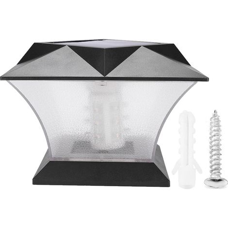 Énergie solaire LED applique murale extérieure jardin paysage clôture cour lampe Villa décoration lanterne (1/5)
