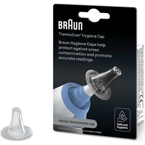 Braun Hygiene Cap, 40 caps-l'emballage peut varier (1/2)