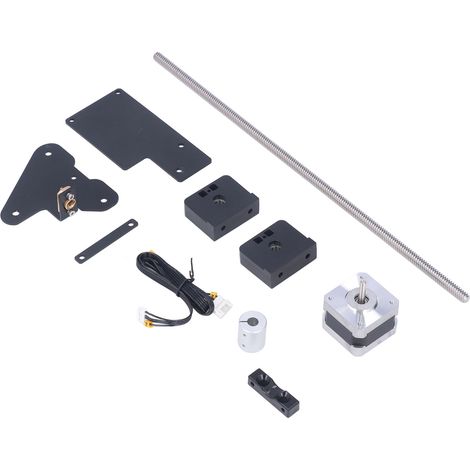 Kit de mise à niveau à double axe Z avec support pour moteur pas à pas à vis mère pour imprimante 3D Ender 3