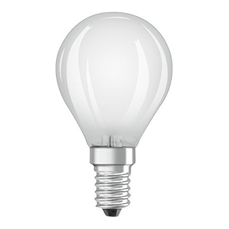 Osram Lampadine LED Pera 4W Attacco E14 Luce Calda 2700K Confezione da 2 (1/4)