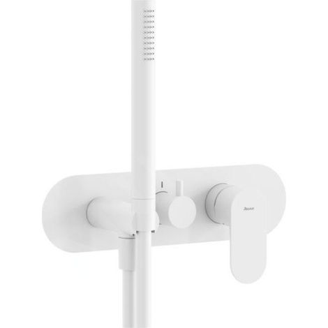 Ravak Eleganta - Robinet encastré 3 sorties, blanc mat X070259 (1/3)