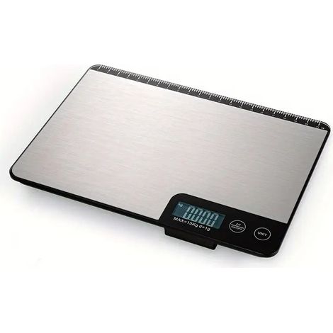 Balance alimentaire numérique de haute précision, capacité de 15 kg (33,07 lb/0,04 oz), accessoire de cuisine pour la cuisson et le barbecue, idéale pour peser les aliments et les légumes.
