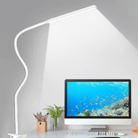 Lampe De Lecture - 32 LED - Collier Flexible - Réglable 180° - 3 Modes De Température De Couleur - Pour Lecture Au Lit Bureau Table De Chevet - 1 Pièce (1/5)