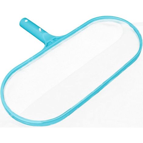Filet de Récupération pour Piscine en Plastique Nylon Renforcé Épuisette Piscine Manche, Accessoire de Piscine Portable et Pratique, Fête Bassin (1/5)