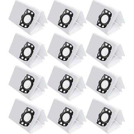 12Pcs Sac à poussière de remplacement pour Karcher MV4 MV5 MV6 WD4 WD5 WD6 MV4 MV5 MV6 Aspirateur Bag (1/5)