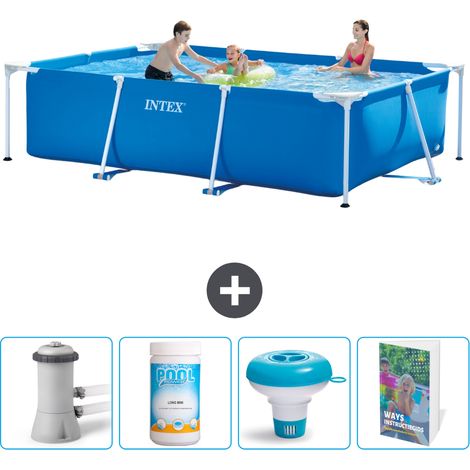 Rechteckiger Frame Pool - 300x200x75 cm - 5-teilig SCB120 (1/4)