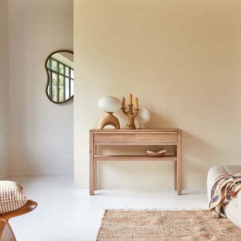 Console en bois de chêne 110 Luce (1/5)
