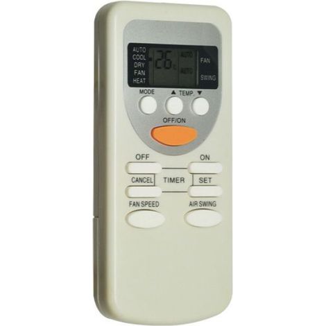 Compatible avec la télécommande du climatiseur Panasonic AC75C2581 (1/4)