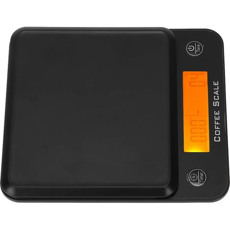 Balance de cuisine électronique avec écran LCD et minuterie automatique pour la cuisson des aliments, précision de 0,1 g à 3 kg.