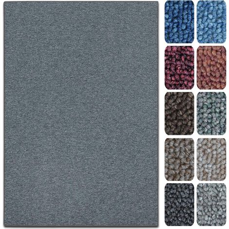 Tapis de Salon London Gris foncé 67 x 100 cm (1/5)