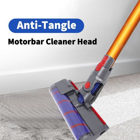 Ortviai Tête d'aspiration directe pour aspirateur sans fil Dyson V7/V8/V10/V11/V15, brosse turbine à fixation rapide (1/4)