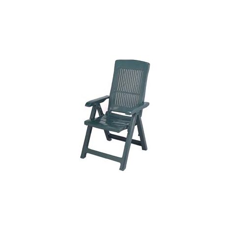 POLTRONA DA GIARDINO TAMPA VERDE  cm.60x61x109h.  peso kg.6