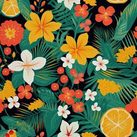 Telas decorativas Oxford para exteriores - Motivo Verano  DX9043 (1/5)