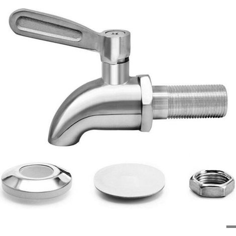 Robinet De Distributeur De Boissons - Acier Inoxydable 304 - Pour Tonneau Vin Bière Thé Jus - Diamètre 16 mm - 1 Pièce (1/5)