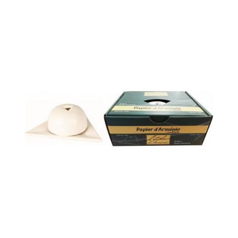 Papier dArménie Duftbrenner Stern Weiß Keramik 14,5 cm