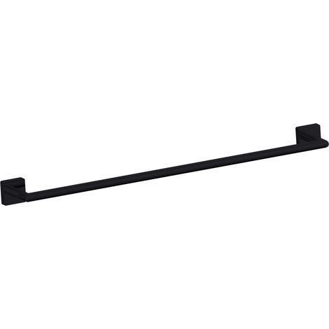 Inda - Porta asciugamani Forum Quadra nero opaco L.65 cm (1/2)