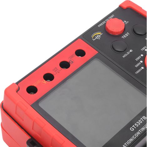 Testeur de résistance d'isolement numérique haute tension GT5307B (mégohmmètre) (1/5)
