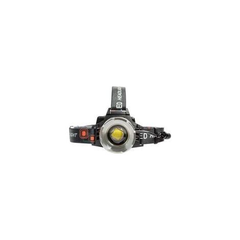 Lampe frontale LED rechargeable, 2000 lumens ultra lumineux, 5 modes et ipx6 classe étanche USB lampe frontale rechargeable, réglable à 90 ° pour le camping en plein air, la randonnée