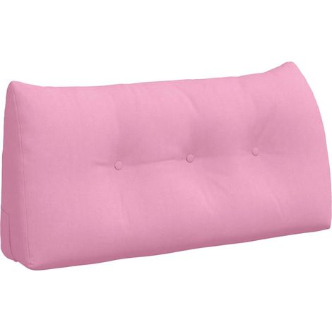 Rücken Kissen Rosa 100 x 24 x 50 cm Stoff vidaXL