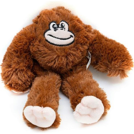 NC Juguete Para Perro De Peluche Gloria Mizaru Mono Marrón Brown