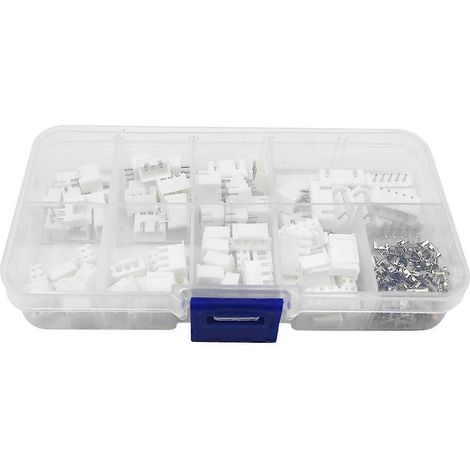 Kit de 230 connecteurs JST XH2.54 faciles à utiliser (2, 3, 4 et 5 broches) pour éclairage, haut-parleurs et moniteurs. (1/5)