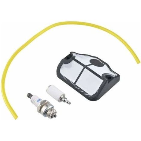 Kit filtre à air, tuyau de carburant et bougie d'allumage pour tronçonneuses Husqvarna 36 41 136 141 137 142 – Tuyau 2,5 x 5 mm, 30 cm (1/5)