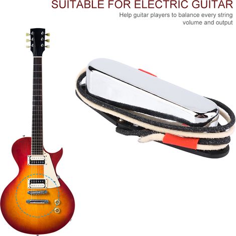 Microphone Humbucker pour Guitare Électrique - Accessoire Musique Pro (1/5)
